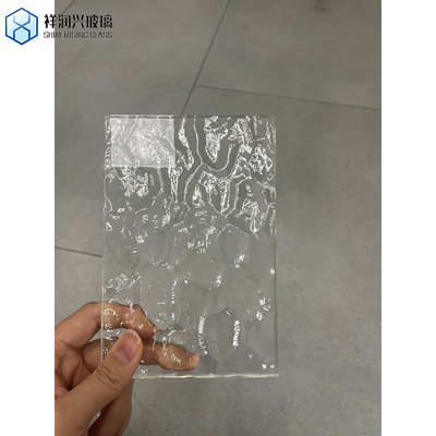 4mm Moru Flora Millenium Welle Diamant Regenwasser Würfel Niedrig-Eisen-Musterglas für Dekoration