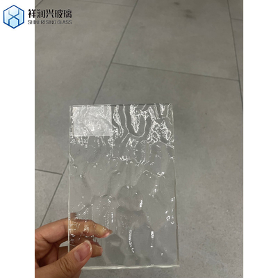 4mm Moru Flora Millenium Welle Diamant Regenwasser Würfel Niedrig-Eisen-Musterglas für Dekoration