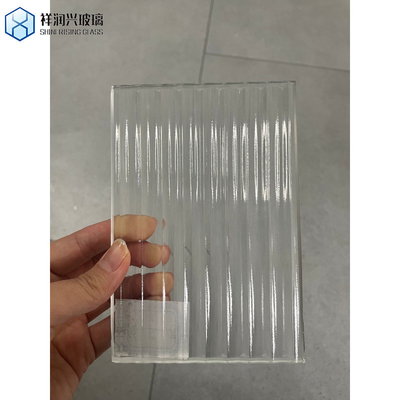 4mm Moru Flora Millenium Welle Diamant Regenwasser Würfel Niedriges Eisen Gehärtetes Glas mit Muster für Fenster