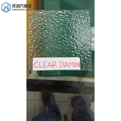 Einfachverbundene/dekorative/Badezimmerglas 4-10 mm Ultra-Clear-Ribben-Fluted-Glasplatten