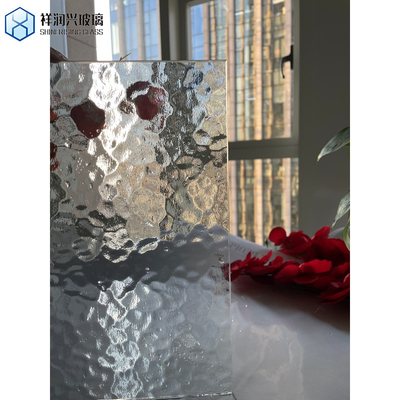 Einfachverbundene/dekorative/Badezimmerglas 4-10 mm Ultra-Clear-Ribben-Fluted-Glasplatten