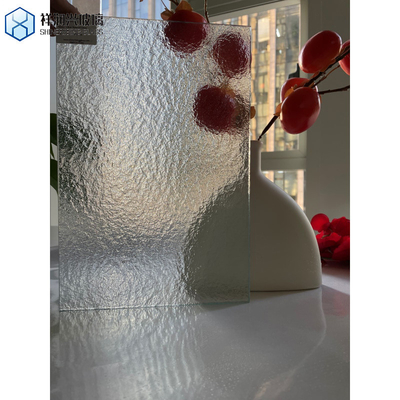 Einfachverbundene/dekorative/Badezimmerglas 4-10 mm Ultra-Clear-Ribben-Fluted-Glasplatten