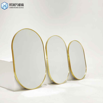 1.8mm 2mm 2.5mm 3mm Schnittgröße oder normale Größe Aluminium-Spiegelglas für Innenarchitektur