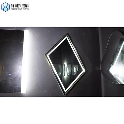 Hotelmöbel Silberveredelung Aluminium beschichtet Float Glas Spiegelblatt 1,8 mm 2 mm 3 mm
