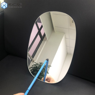 Customized Round Silber Spiegelglas Dauerhaft für Badezimmerherstellung in Qingdao