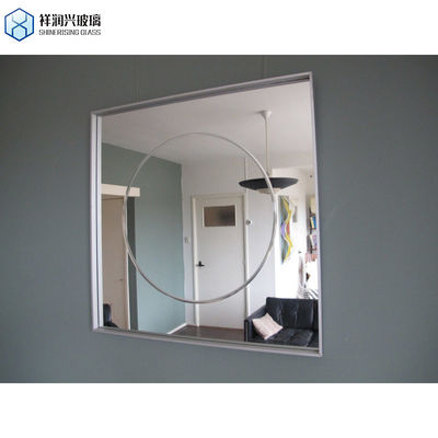 Glasrahmenmaterial Qingdao 4mm Dicke Spiegel für Tanzsaal Dekoration Wandspiegel