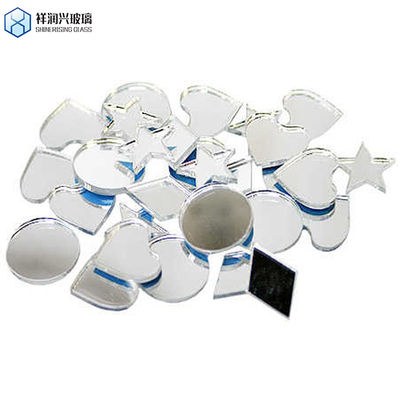 Glasblech Aluminium Spiegel Silber Flachflächen Spiegel im einfachen Stil für B2B Nachfrage