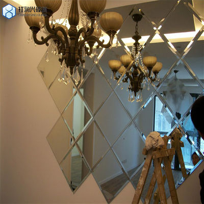 Flachpoliertes silbernes Spiegelglas für Badezimmer