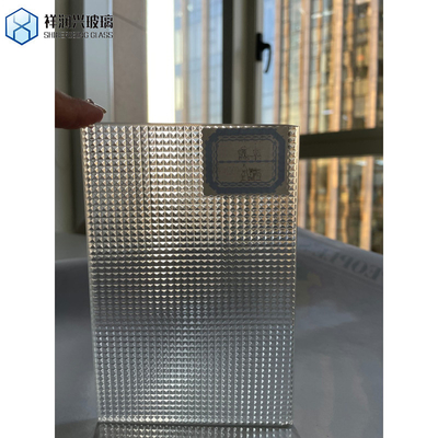 Lamierte Figurenglas gehärtetes Musterglas Begonie Präglerglas 10mm individuell