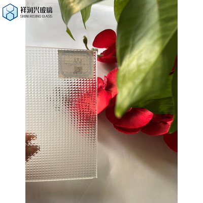 Speichern Sie 3 mm Dicke klare figurierte Glasbleche mit individuellem Texturmuster