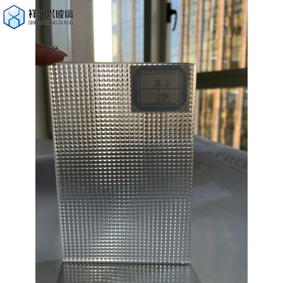 Speichern Sie 3 mm Dicke klare figurierte Glasbleche mit individuellem Texturmuster