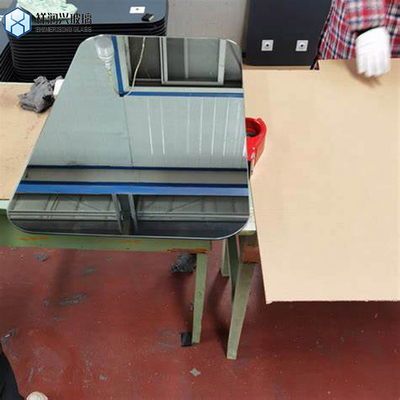 Technik Laminate Smaragdgrün professionelle Produktion Silber Aluminium Spiegelplatte