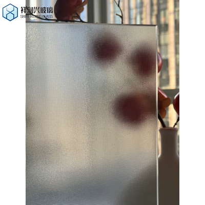 Durchsichtiges Gläser mit Giebeln Texturgehärtetes Glas zur Dekoration von Fenstern und Türen