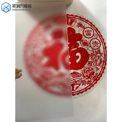 6mm 8mm 10mm 12mm individuell gestaltete Figur gehärtetes Musterglas Begonienprägtes Glas