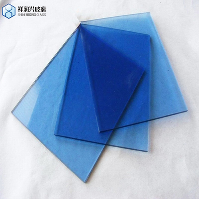 Floatglas 12 mm Halbglas Bürobedeckung Farbverzinktes Glas