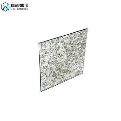 Gold Dekorativ Antike Bronze Tür Glas Spiegel Fliesen Glasblech mit Silber Oberfläche