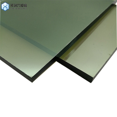 Float Glass Standard GB15763.2-2005 4 mm 5 mm angepasst dunkelblaues Bronze gefärbtes Glas