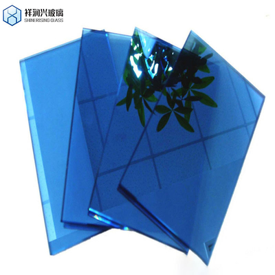3mm 4mm 5mm 6mm 8mm Klarfarbe reflektierende Badezimmerfenster Glas Trennwand Schwimmblatt ohne Rahmen