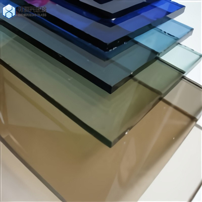 3mm 4mm 5mm 6mm Feste Farbe Grau Bronze Grün Rosa Blau Klarfarbenes Fließglas
