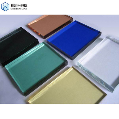 3300*2140 3300*2250 Blau Bronze Grau Grün Schwarz gefärbtes Floatglas Feststruktur