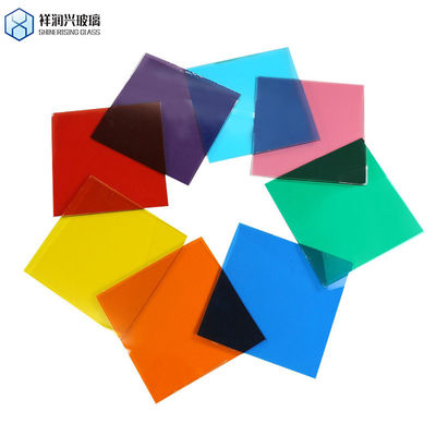 Färbglasbleche Färbglas für Baustoffe Gelatiniertes Glas