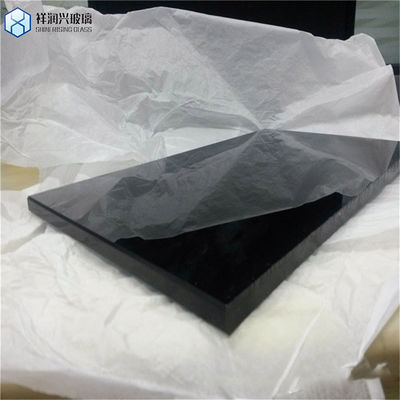 Maßgeschneiderte Technik Dunkelgraut gefärbtes Floatglas für dekorative Lösungen