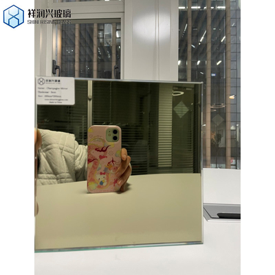 Flachpolierte Kupferfreie Spiegel Farbspiegel Glas Vinyl Rückensicherheitsspiegel