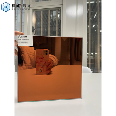 Farbiger rosafarbener Spiegel Glas Silber beschichtet reflektierender Spiegel Markt mit hoher Nachfrage