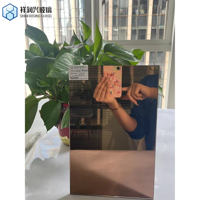 1.8-8mm Bronze Grau Blau gefärbtes Spiegelglas für verschiedene Anwendungen