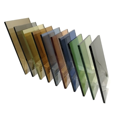 Außen 4mm 5mm 6mm gefärbtes Float Glas mit und Weißfarbe aus Glas