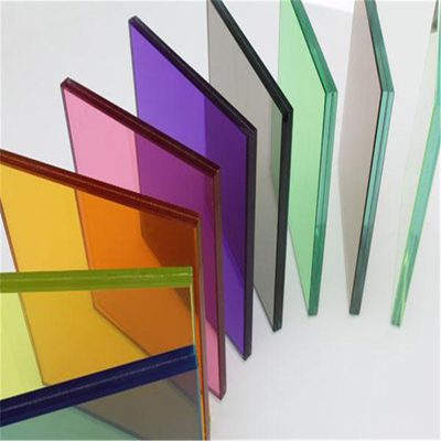 Massivstruktur Glas Farbspiegel Dekorationsglas Klares oder gefärbtes Floatglas