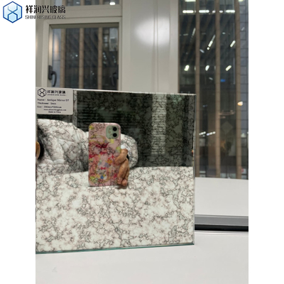 Anpassbares umweltfreundliches Antiquitätsglas mit klarem Blau, Grün, Grau und Rosa