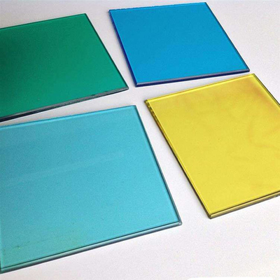 Flachpolierte 6mm chinesische Wanddekoration Farbe gefärbte Spiegelglas in gehärtet