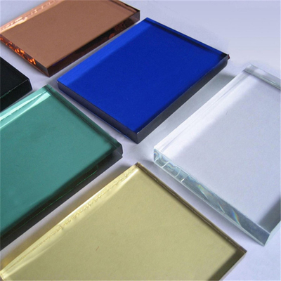 Farbiges Glas 5mm 6mm 8mm reflektiertes blau-grün gefärbtes Temperglas