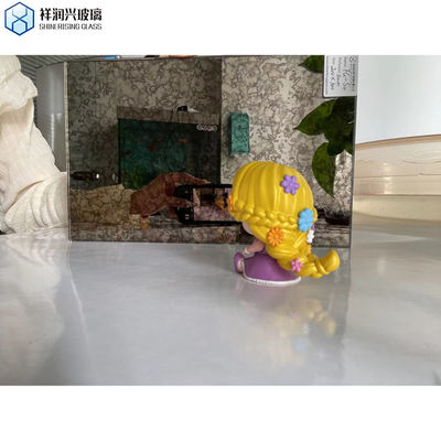 Vergnügung Handspiegel Glas Antike Wandspiegel mit 3mm 4mm 5mm Rechteck Form