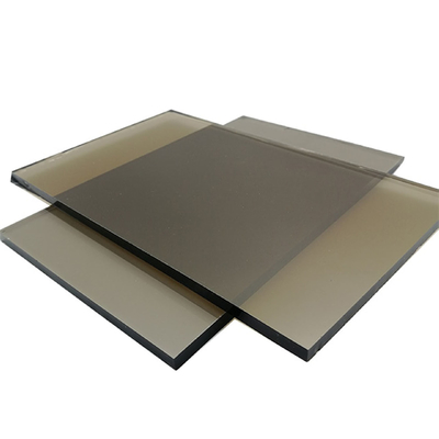 Anpassung 4mm 5mm 6mm 8mm Bronze Grün Blau Grau Float Glas Farbe Reflexive gefärbte Glas Bauglas in gehärtetem Glas