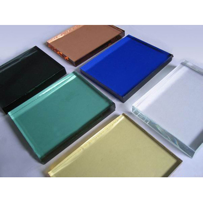 Laminatglas Wärmeabsorbierend Maßgeschneidertes Gehärtetes Glas Klares gefärbtes Bauglas