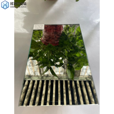 Luxus Wand Architekturdekoration Antike Silber Spiegelblatt mit Float Glass
