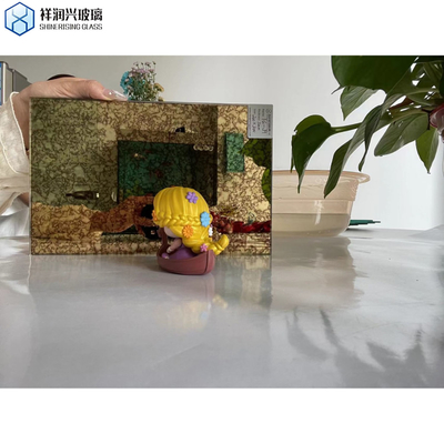 Luxus Wand Architekturdekoration Antike Silber Spiegelblatt mit Float Glass