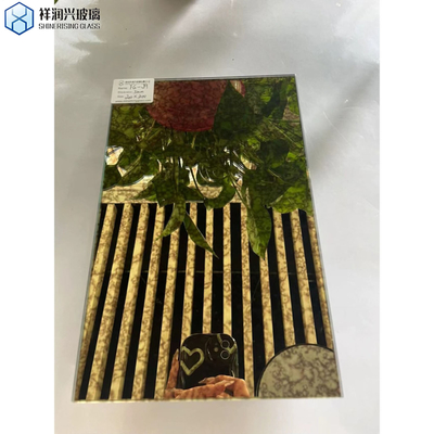 Luxus Wand Architekturdekoration Antike Silber Spiegelblatt mit Float Glass