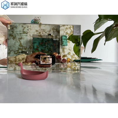 Antike Silberdefogger Touch Sensor LED Badezimmer Glasspiegel für Außen- und Innenräume