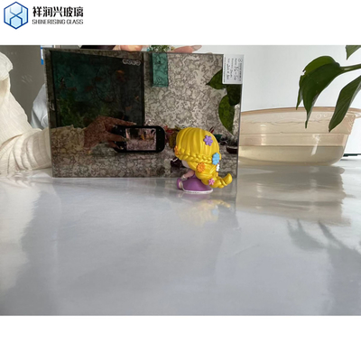 Technik Laminationsglas für dekorative Spiegel in antikem Badezimmer Silber