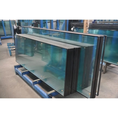 Flat Qingdao Tempered Coated Doppelverglasung Isoliertes Glas mit Jalousien für Fenster Dreifach Isoliertes Glas Wand