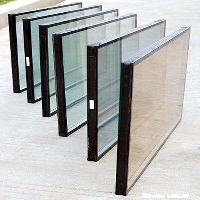 Flat Qingdao Tempered Coated Doppelverglasung Isoliertes Glas mit Jalousien für Fenster Dreifach Isoliertes Glas Wand