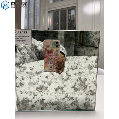 Farbenfrohe Dekoration Silber Veredelung Moderne Backsplashs mit antikem Spiegelschutzglas