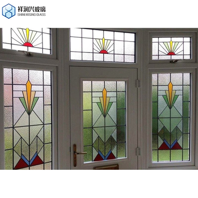 Übergehärtetes Glas Fusionsglas 6mm 8mm 10mm Flutglas Figurglas