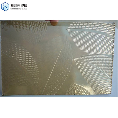 Quadratisch gefärbter Ultra-Clear-Festglasziegel für gefrorene Trennwände Kristallziegel