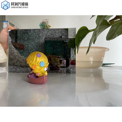 Möbel extra groß antiker Stil Silber Quadrat Wandspiegel für Wohnzimmer