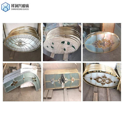Gemachte dekorative Wandspiegel Kunstglas mit Dicke wie die Kundenanforderung