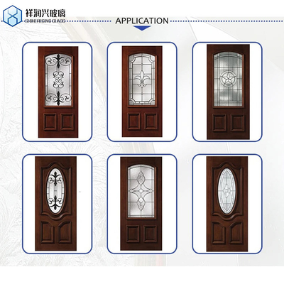 Physikalisch gehärtetes Musterglas für Architekturfenster